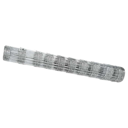 Field Fence Silver 25 x 1 m Galvanised steel