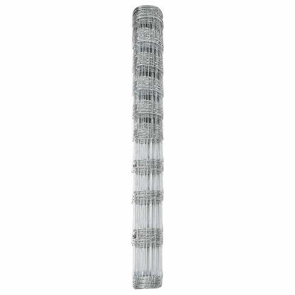 Field Fence Silver 25 x 1.2 m Galvanised steel