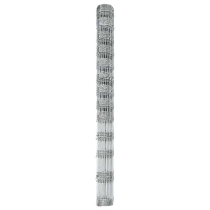 Field Fence Silver 25 x 1.5 m Galvanised steel