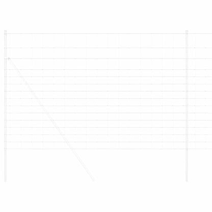 Field Fence Silver 25 x 1.6 m Galvanised steel