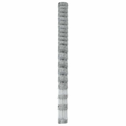 Field Fence Silver 25 x 1.6 m Galvanised steel
