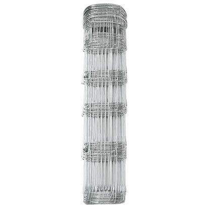 Field Fence Silver 50 x 0.8 m Galvanised steel