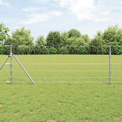 Field Fence Silver 50 x 0.8 m Galvanised steel