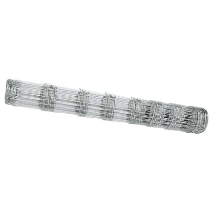 Field Fence Silver 50 x 1 m Galvanised steel