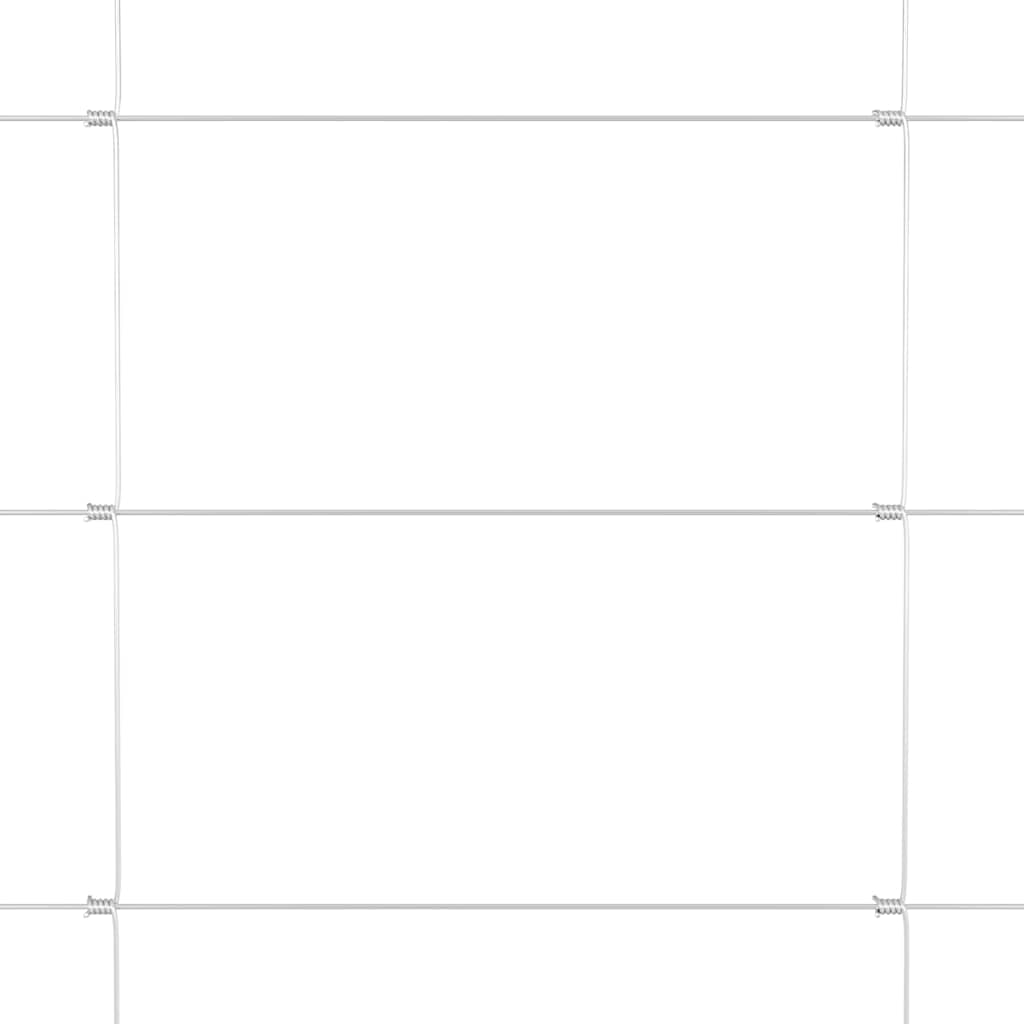 Field Fence Silver 50 x 1.2 m Galvanised steel