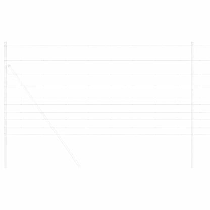 Field Fence Silver 50 x 1.2 m Galvanised steel