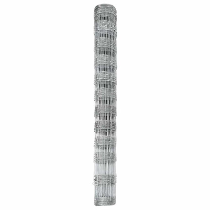 Field Fence Silver 50 x 1.2 m Galvanised steel