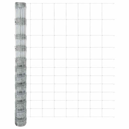 Field Fence Silver 50 x 1.4 m Galvanised steel
