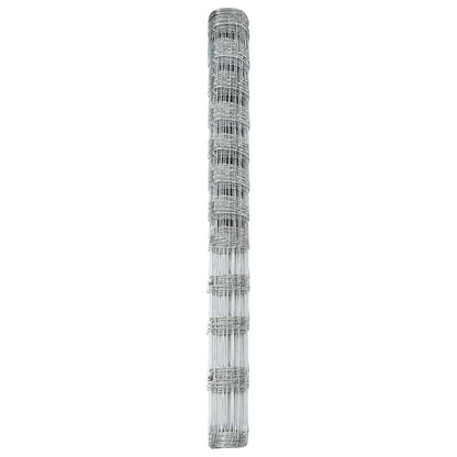 Field Fence Silver 50 x 1.4 m Galvanised steel