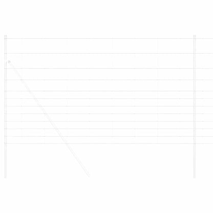 Field Fence Silver 50 x 1.4 m Galvanised steel