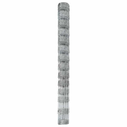 Field Fence Silver 50 x 1.4 m Galvanised steel