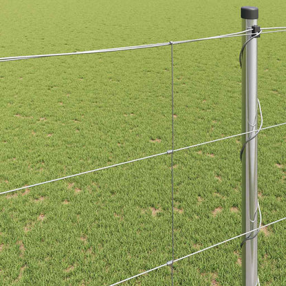 Field Fence Silver 50 x 1.5 m Galvanised steel