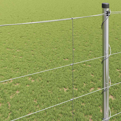 Field Fence Silver 50 x 1.5 m Galvanised steel