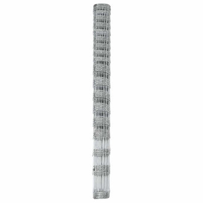 Field Fence Silver 50 x 1.5 m Galvanised steel