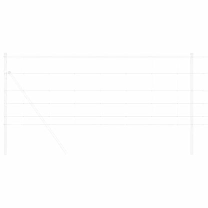 Field Fence Silver 100 x 0.8 m Galvanised steel