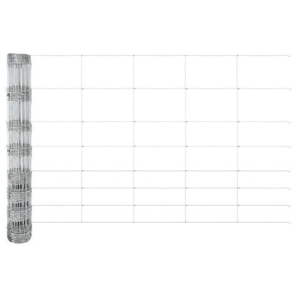 Field Fence Silver 100 x 1 m Galvanised steel