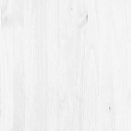 Desk with Drawer ASKIM White 95 x 40 x 75 cm Solid pine wood
