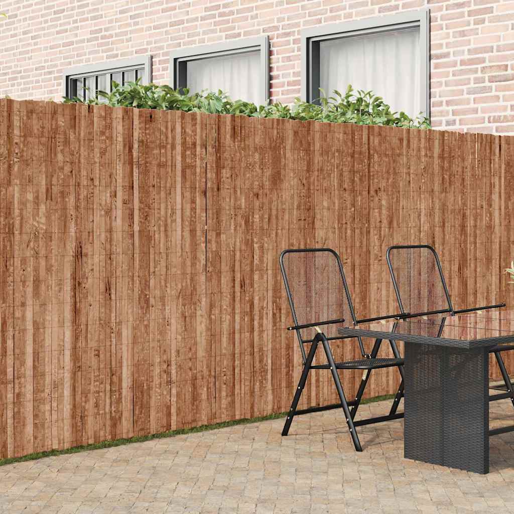 Bark Fence Brown 600 x 180 cm Bark