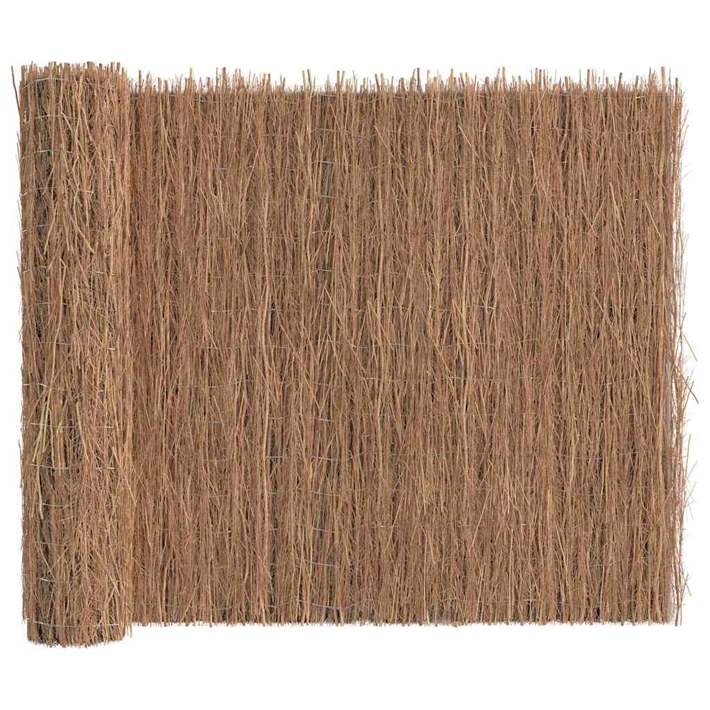 Brushwood Fence Brown 400 x 150 cm Brushwood