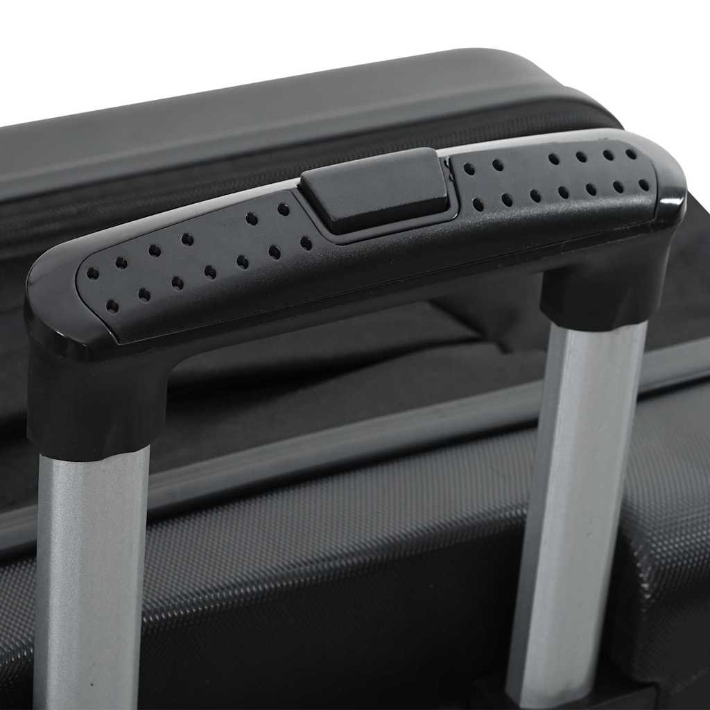 Suitcase Folding with Lock Black 43 x 27 x 66 cm ABS Plastic