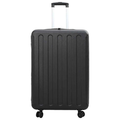 Suitcase Folding with Lock Black 50 x 30 x 76 cm ABS Plastic