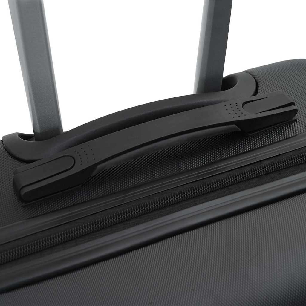 Suitcase Set 3 pcs Black 50 x 31 x 78 cm ABS Plastic and Steel