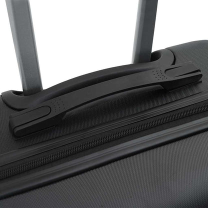 Suitcase Set 3 pcs Black 50 x 31 x 78 cm ABS Plastic and Steel