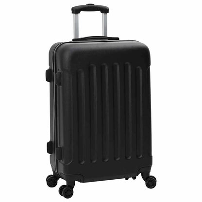 Suitcase Set 3 pcs Black 50 x 31 x 78 cm ABS Plastic and Steel