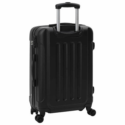 Suitcase Set 3 pcs Black 50 x 31 x 78 cm ABS Plastic and Steel