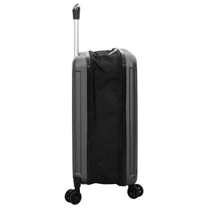 Suitcase Folding Dark grey 34 x 23 x 55.5 cm ABS Plastic