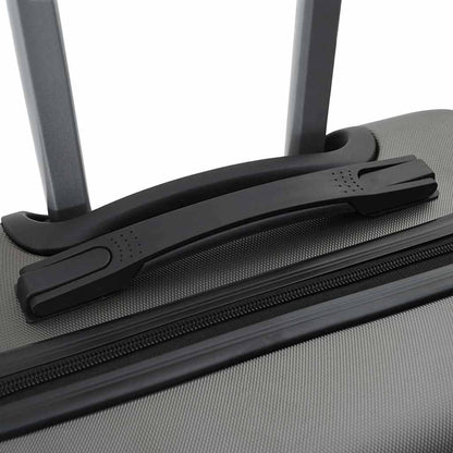 Suitcase Set with Lock 3 pcs Dark grey 50 x 31 x 78 cm