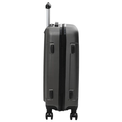 Suitcase Set with Lock 3 pcs Dark grey 50 x 31 x 78 cm