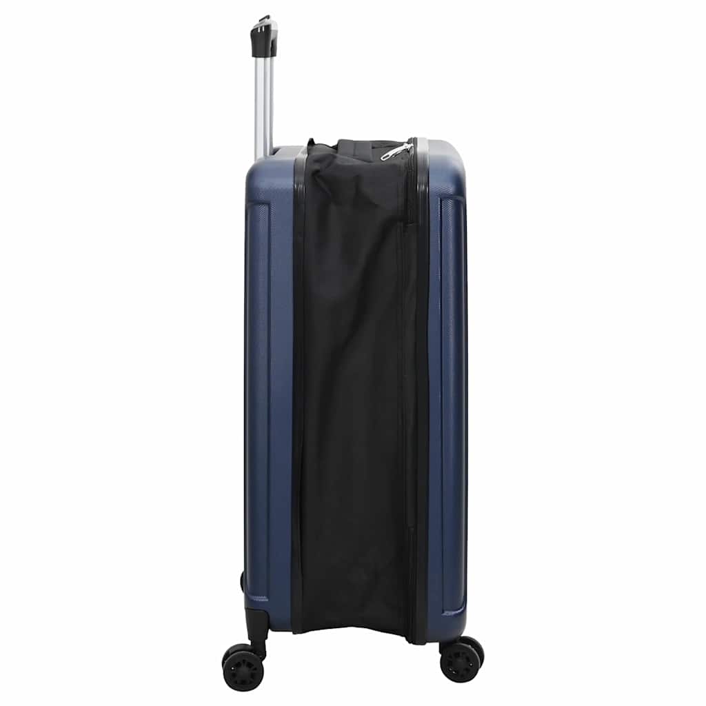 Suitcase Folding Dark blue 43 x 27 x 66 cm ABS Plastic