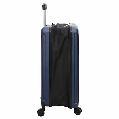 Suitcase Folding Dark blue 43 x 27 x 66 cm ABS Plastic