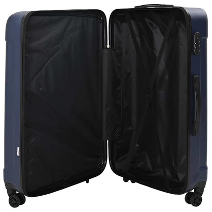 Suitcase Set with Lock 3 pcs Dark blue 50 x 31 x 78 cm