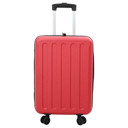 Suitcase Folding with Lock Red 43 x 27 x 66 cm ABS Plastic
