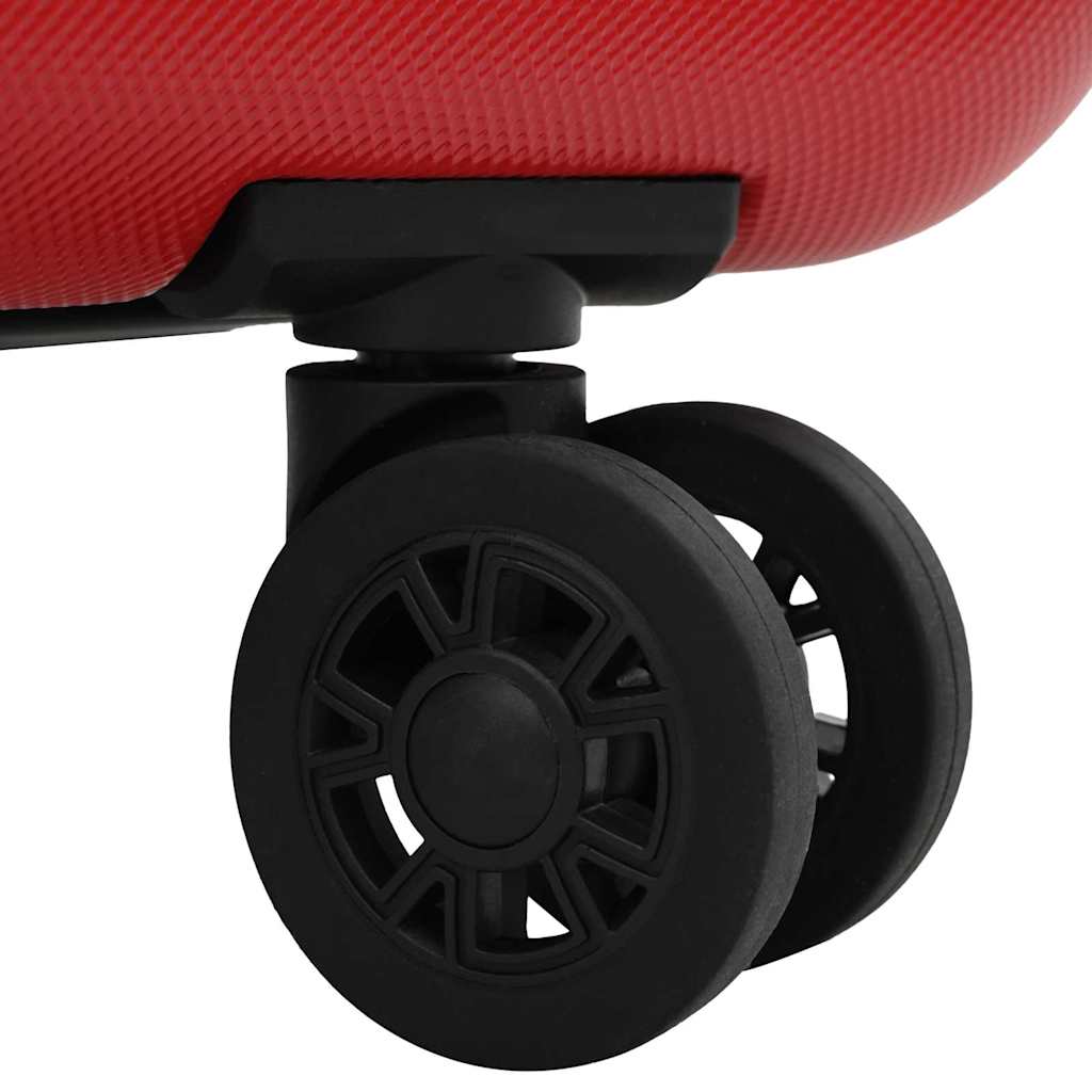 Suitcase Folding with Lock Red 50 x 30 x 76 cm ABS Plastic