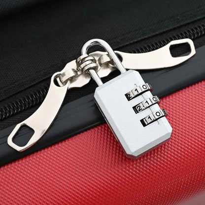 Suitcase Folding with Lock Red 50 x 30 x 76 cm ABS Plastic