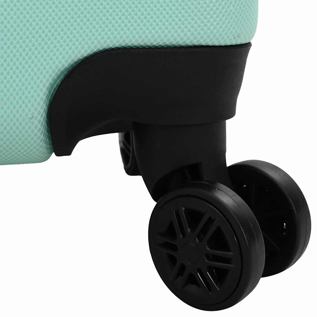 Suitcase Set with Lock 3 pcs Mint green 50 x 31 x 78 cm