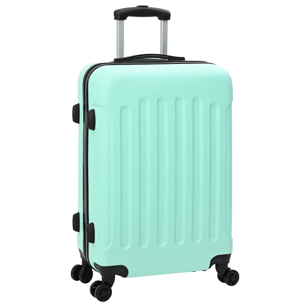 Suitcase Set with Lock 3 pcs Mint green 50 x 31 x 78 cm