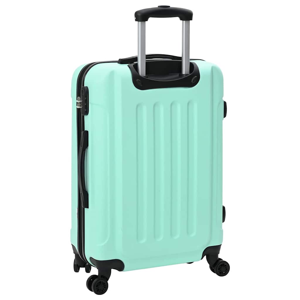 Suitcase Set with Lock 3 pcs Mint green 50 x 31 x 78 cm