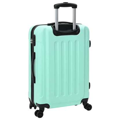 Suitcase Set with Lock 3 pcs Mint green 50 x 31 x 78 cm