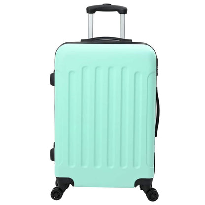 Suitcase Set with Lock 3 pcs Mint green 50 x 31 x 78 cm
