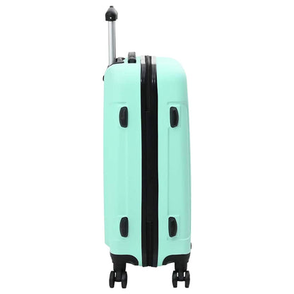 Suitcase Set with Lock 3 pcs Mint green 50 x 31 x 78 cm
