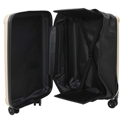Suitcase Folding Champagne 34 x 23 x 55.5 cm ABS Plastic
