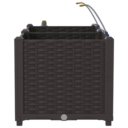 Garden Brown 80 x 40 x 37.5 cm Steel