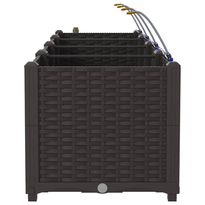 Garden Brown 120 x 40 x 37.5 cm Steel