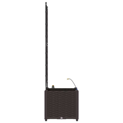 Garden Brown 40 x 40 x 142 cm Steel