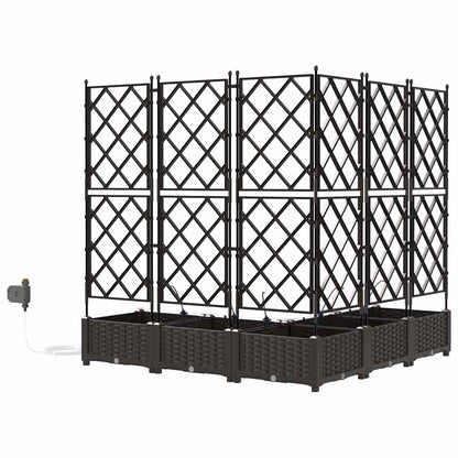 Garden Brown 120 x 120 x 126 cm Steel