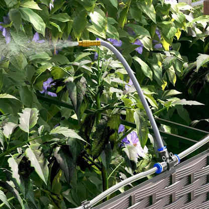 Garden Brown 160 x 40 x 52 cm Steel